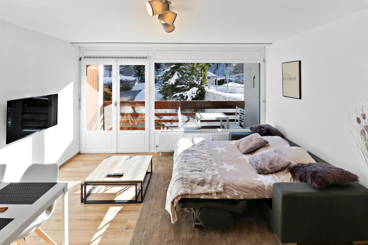 Appartement Cosy Et Renove Au Coeur De La Station كرانز مونتانا المظهر الخارجي الصورة